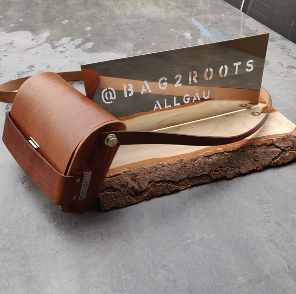 Olivenholz Holz Leder Tasche NEU!! BAG2ROOTS