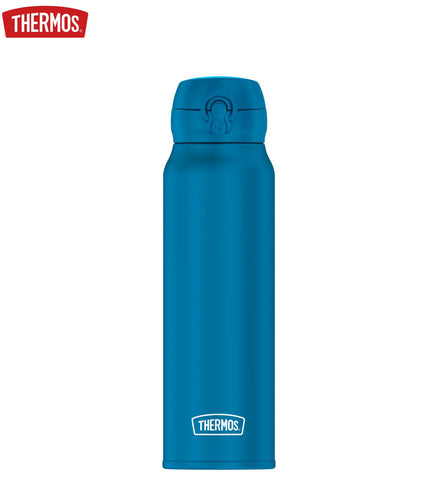 THERMOS "ULTRALIGHT Isolier-Trinkflasche, blau matt" fair trade/ 100% Nachhaltig