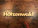 NoGallery "Holz Schriftzüge" Made in Germany