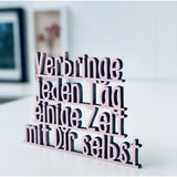 NoGallery "Holz Schriftzüge" Made in Germany